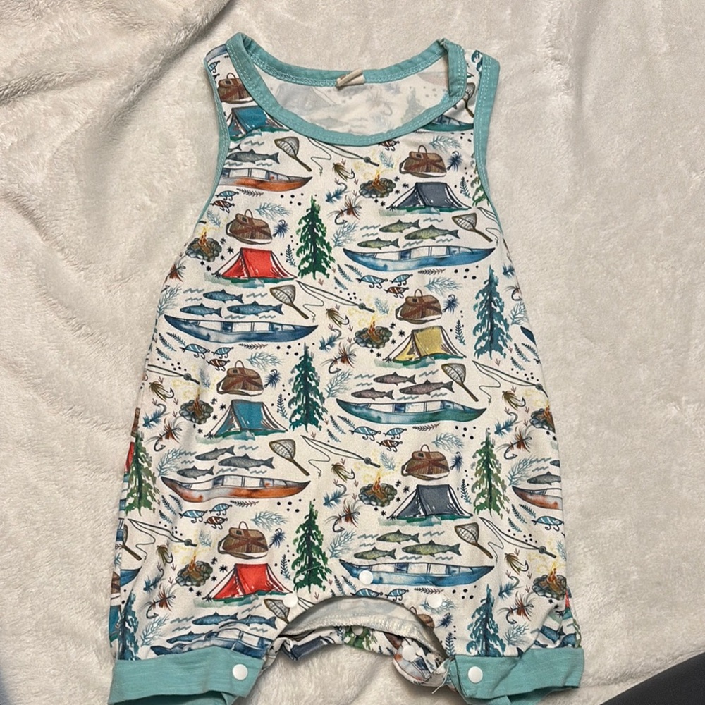 Camping Adventure Kids Bodysuit